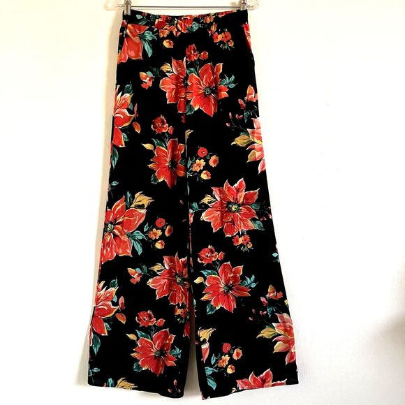 MAVERICK THE COLLECTION sz M Tube Cropped Top & Wide Leg 2 Pc Pants Set Outfit - Picture 5 of 8